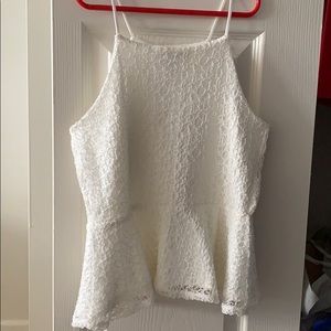 Topshop Peplum Tank